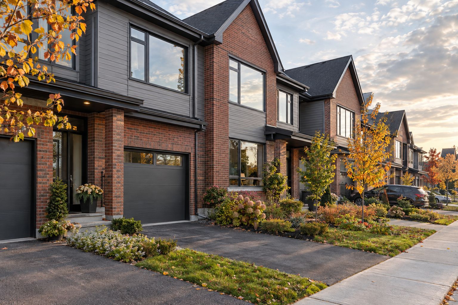 New townhomes in east Ottawa